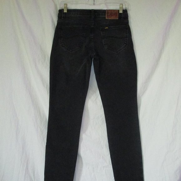 LEE Vintage Modern High Rise Black Skinny Jeans - Picture 7 of 8